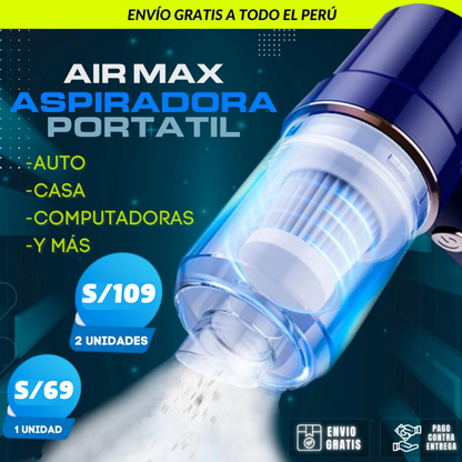 ASPIRADORA DE MANO AIRMAX® 3 EN 1